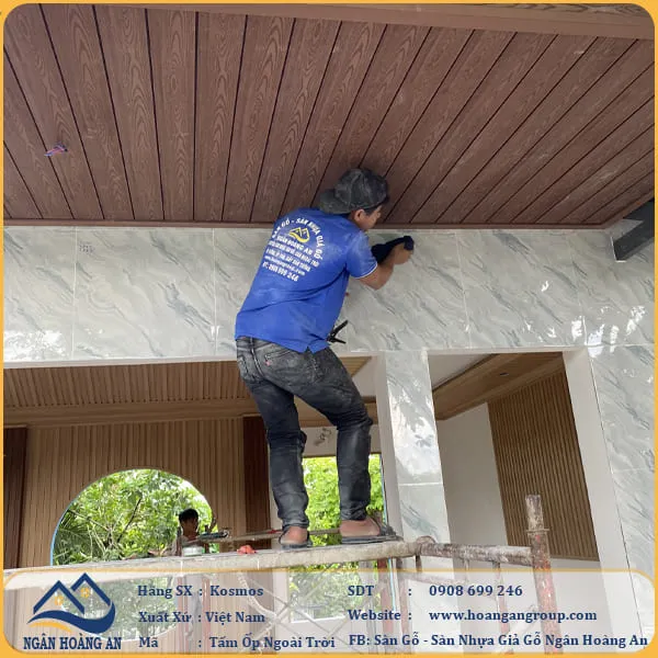 Ốp Tường Ốp Trần Bằng Tấm Ốp Kosmos Tại Quận 12 TPHCM