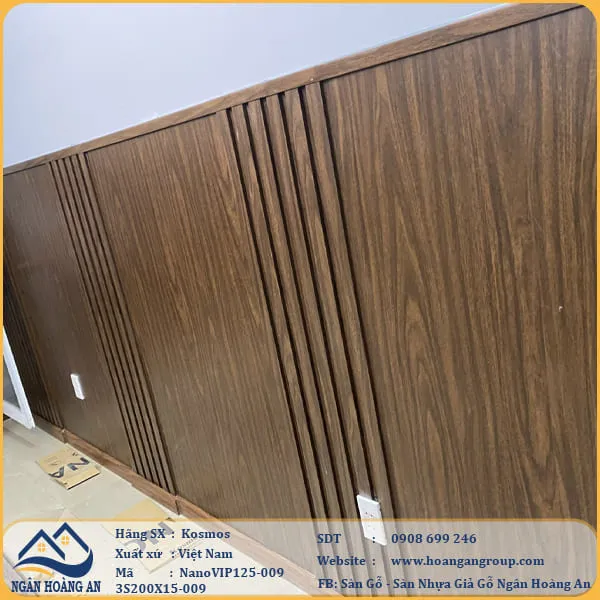 Ốp Tường Lamri Bằng Tấm Ốp Tường Kosmos Tại Tân Phú TPHCM