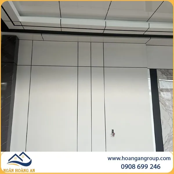Ốp Tường Trần Bằng Tấm Ốp Than Tre Kosmos Tại Quận 12 TPHCM