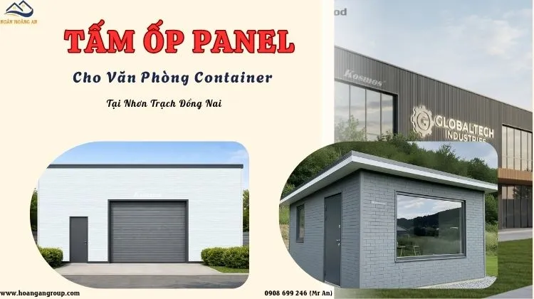 Thi Công Tấm Panel Cho Văn Phòng Container Tại Nhơn Trạch Đồng Nai Thi Công Tấm Panel Cho Văn Phòng Container Tại Nhơn Trạch Đồng Nai
