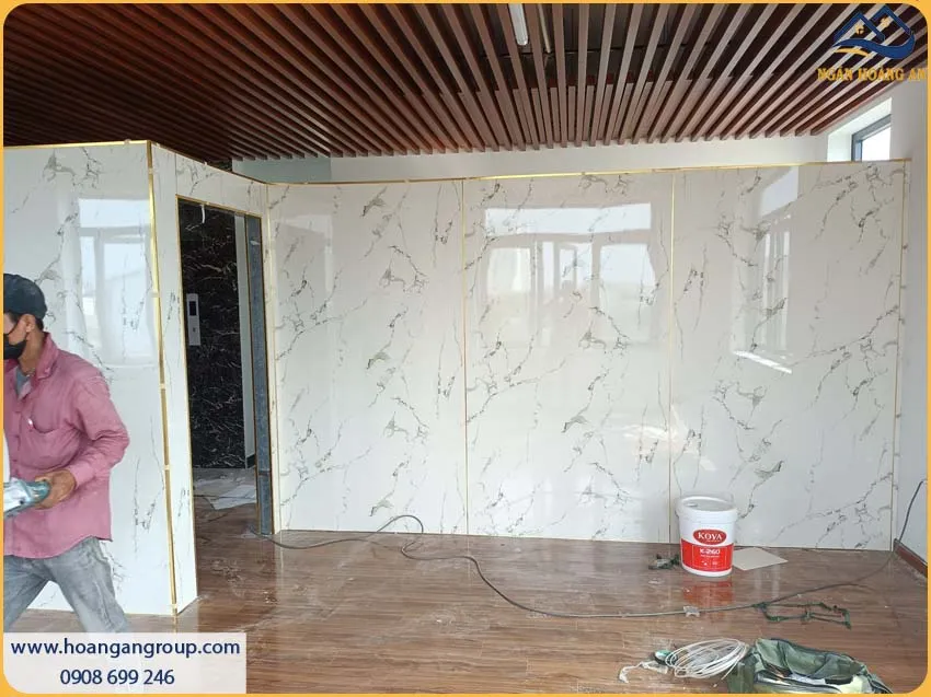 Khách Hàng Rất Tin Dùng Tấm Nhựa Ốp Tường PVC Giả Đá Kosmos Khách Hàng Rất Tin Dùng Tấm Nhựa Ốp Tường PVC Giả Đá Kosmos