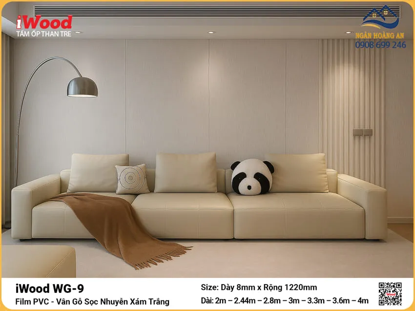 Thi Công Tấm Than Tre iWood WG-9 Vân Gỗ Uy Tín