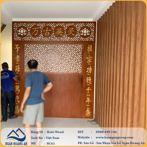 Thanh lam Trang Trí Nhựa Giả Gỗ Hobi Wood HC61 Tại Gò Vấp TPHCM Thanh lam Trang Trí Nhựa Giả Gỗ Hobi Wood HC61 Tại Gò Vấp TPHCM