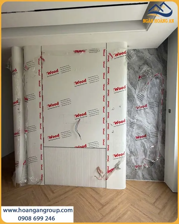 Ốp Tường Bo Góc Than Tre iWood SS-2 Phù Hợp Nội Thất