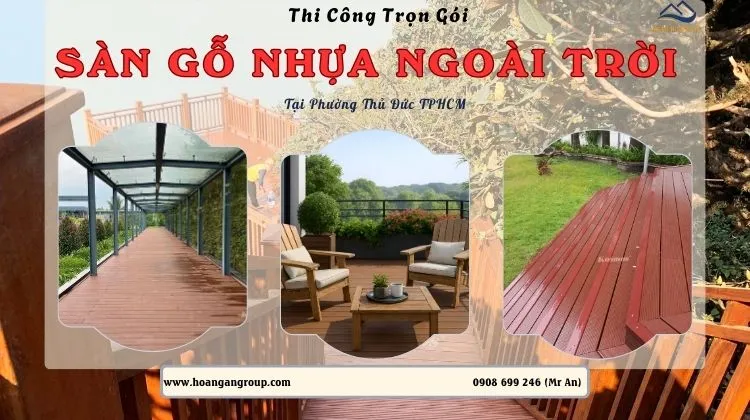 Thi Công Trọn Gói Sàn Gỗ Nhựa Ngoài Trời Giá Rẻ Phường Thủ Đức TPHCM