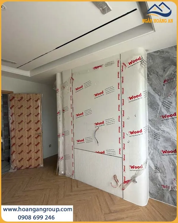 Hoàn Thiện Góc Tường Với Tấm Ốp Than Tre iWood SS-2
