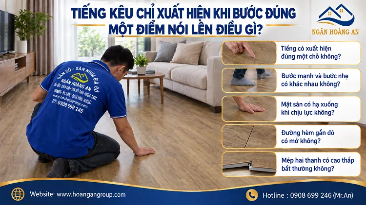 Tiếng Kêu Chỉ Xuất Hiện Khi Bước Đúng Một Điểm Nói Lên Điều Gì?