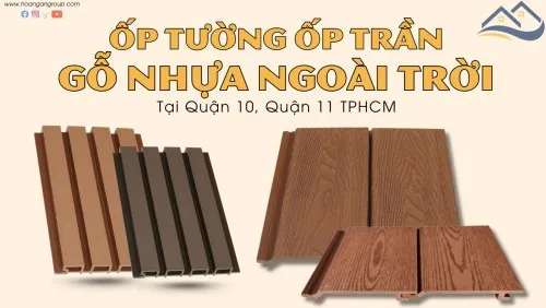 Tổng Kho Gỗ Nhựa Ngoài Trời Ốp Tường Ốp Trần Tại Quận 10, Quận 11