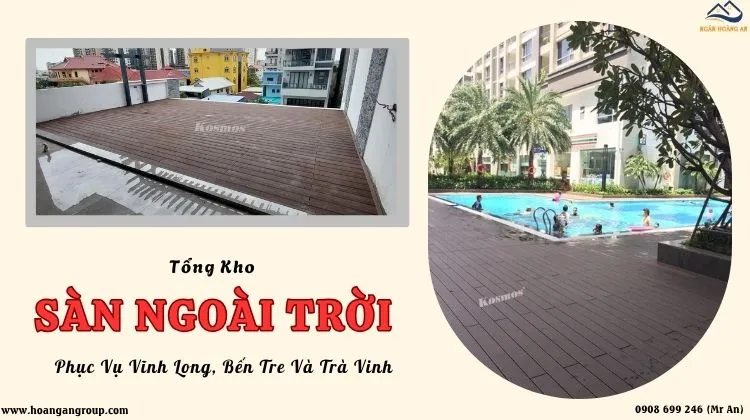 Tổng Kho Sàn Gỗ Nhựa Ngoài Trời Phục Vụ Vĩnh Long, Bến Tre Và Trà Vinh