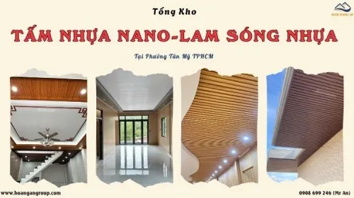 Tổng Kho Tấm Nhựa Nano Và Lam Sóng Nhựa Uy Tín Tại Phường Tân Mỹ TPHCM