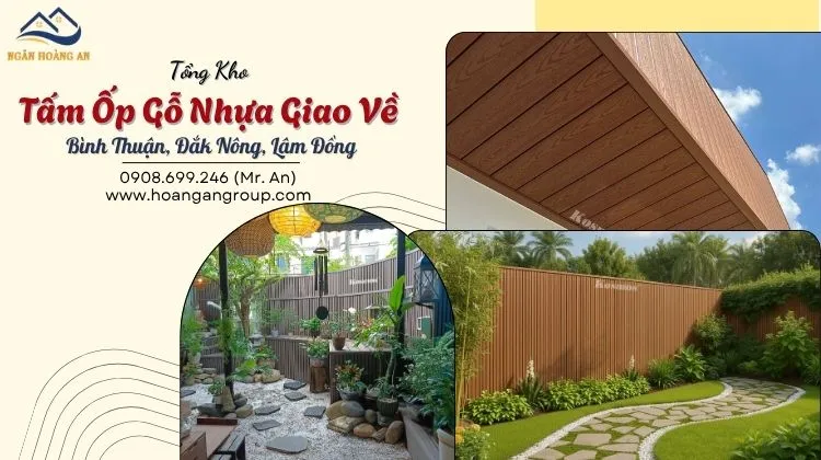 Tổng Kho Tấm Ốp Gỗ Nhựa Giao Về Bình Thuận, Đắk Nông, Lâm Đồng