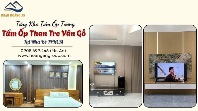 Tổng Kho Tấm Ốp Tường Tấm Ốp Than Tre Vân Gỗ