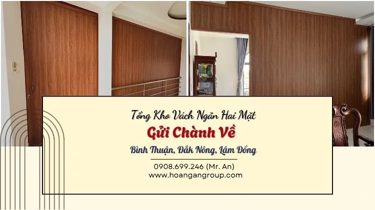 Tổng Kho Vách Ngăn Hai Mặt Gửi Chành Về Bình Thuận, Đắk Nông, Lâm Đồng