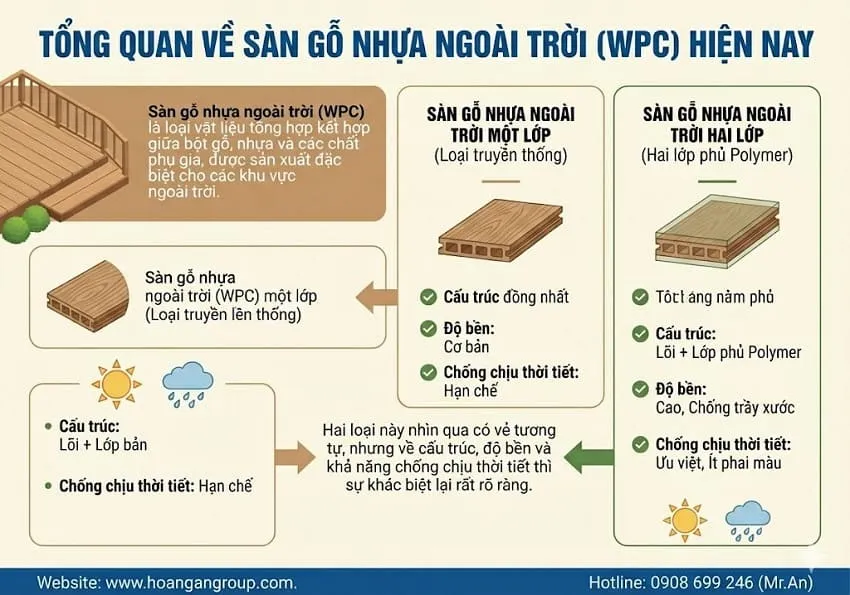 Tổng Quan Về Sàn Gỗ Nhựa Ngoài Trời Hiện Nay