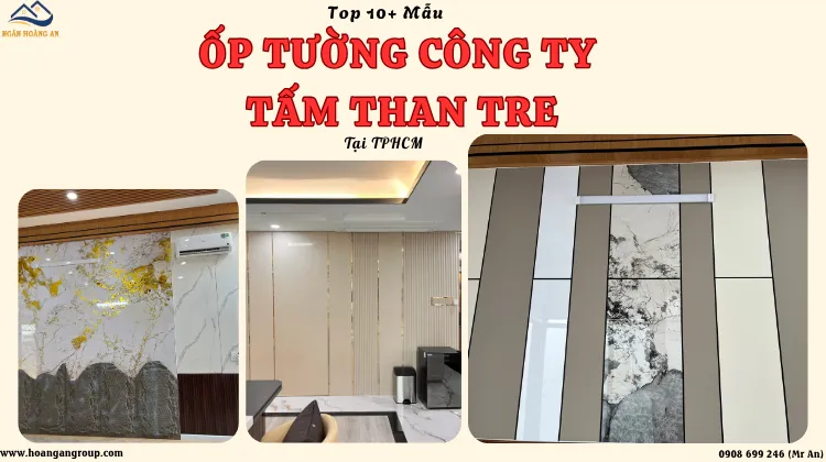 Top 10+ Mẫu Ốp Tường Công Ty Tấm Than Tre Hiện Đại Tại TPHCM
