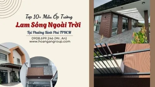 Top 10+ Mẫu Ốp Tường Lam Sóng Ngoài Trời Tại Phường Bình Phú TPHCM