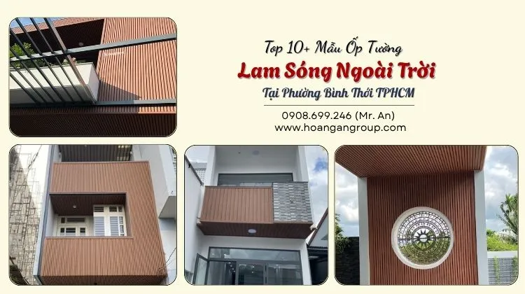 Top 10+ Mẫu Ốp Tường Lam Sóng Ngoài Trời