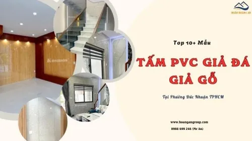 Top 10+ Mẫu Ốp Tường Nhựa PVC Chất Lượng Tại Phường Đức Nhuận TPHCM