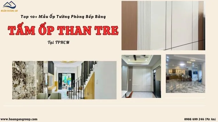 Top 10+ Mẫu Ốp Tường Phòng Bếp Bằng Tấm Ốp Than Tre Tại TPHCM