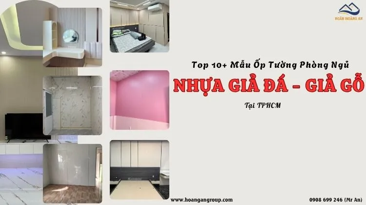 Top 10+ Mẫu Ốp Tường Phòng Ngủ Nhựa Giả Đá - Giả Gỗ Đẹp Tại TPHCM