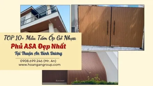 TOP 10+ Mẫu Tấm Ốp Gỗ Nhựa Phủ ASA Đẹp Nhất Tại Thuận An Bình Dương