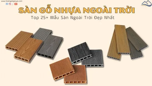 Top 25+ Mẫu Sàn Gỗ Nhựa Ngoài Trời Phổ Biến Hiện Nay