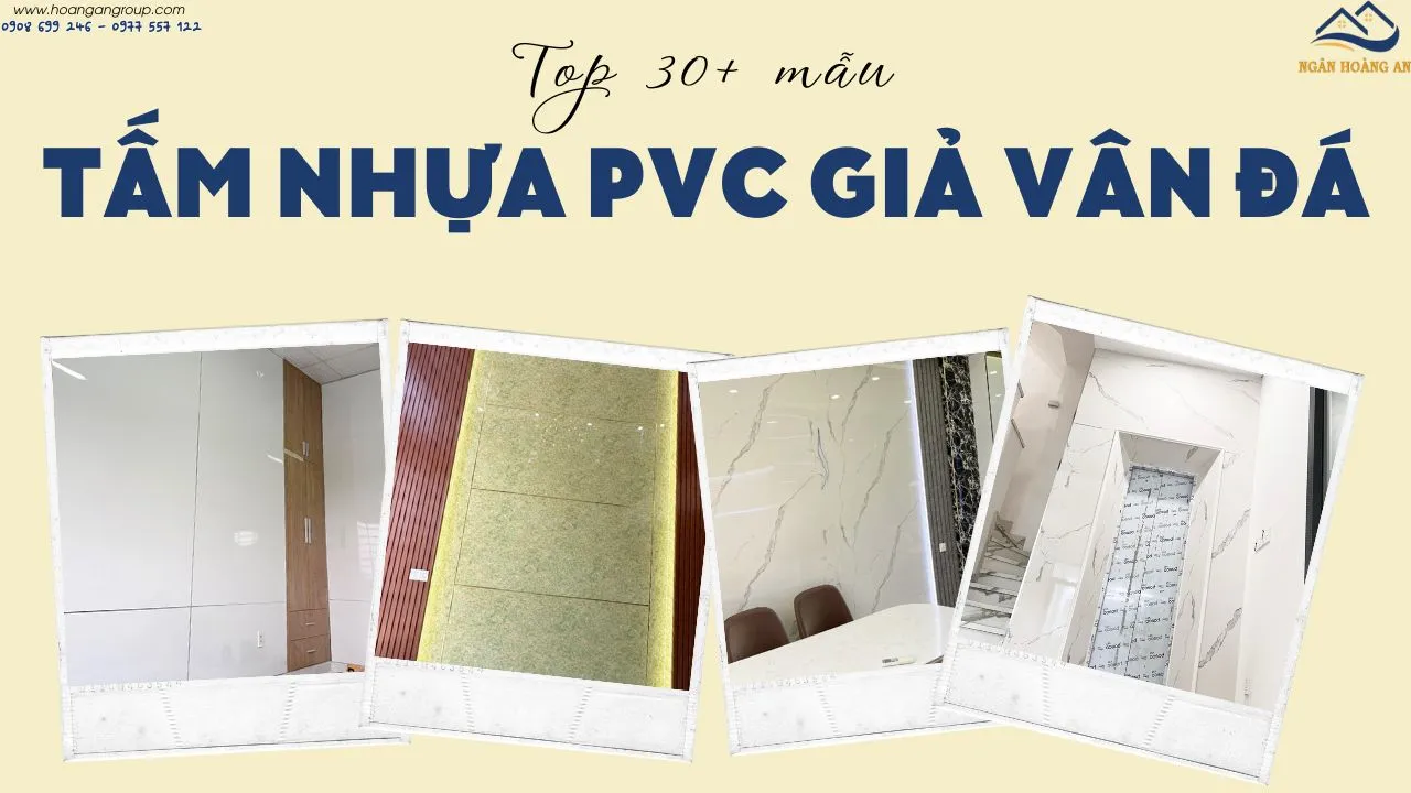 Top 30+ Mẫu Tấm Nhựa Ốp Tường PVC Giả Đá Tại Quận 1, Quận 2 TPHCM
