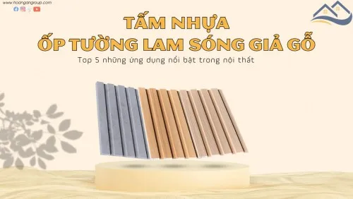 Top 4+ Ứng Dụng Của Tấm Nhựa Ốp Tường Lam Sóng Giả Gỗ, Giả Bê Tông