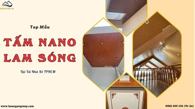 Top Mẫu Tấm Ốp Nano - Lam Sóng Giả Gỗ Đẹp, Bền Tại Xã Nhà Bè TPHCM Top Mẫu Tấm Ốp Nano - Lam Sóng Giả Gỗ Đẹp, Bền Tại Xã Nhà Bè TPHCM