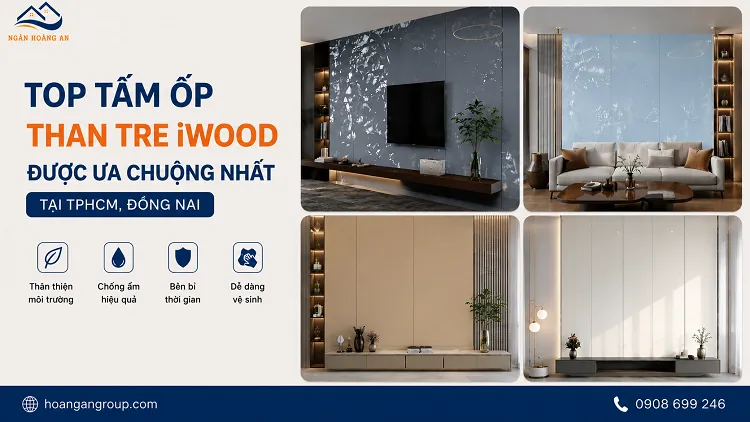 Top Tấm Ốp Than Tre iWood Được Ưa Chuộng Nhất Tại TPHCM, Đồng Nai