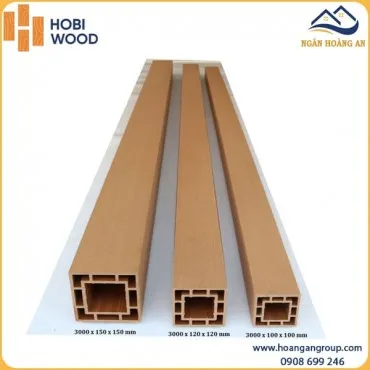 Lam Trụ Pergola Giàn Hoa Ngoài Trời Hobi Wood Vibrant Yellow