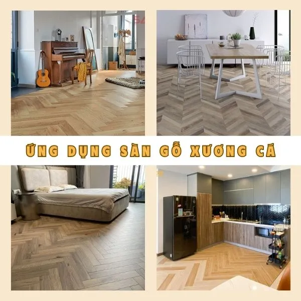 Một Số Ứng Dụng Nổi Bật Của Sàn Gỗ Xương Cá