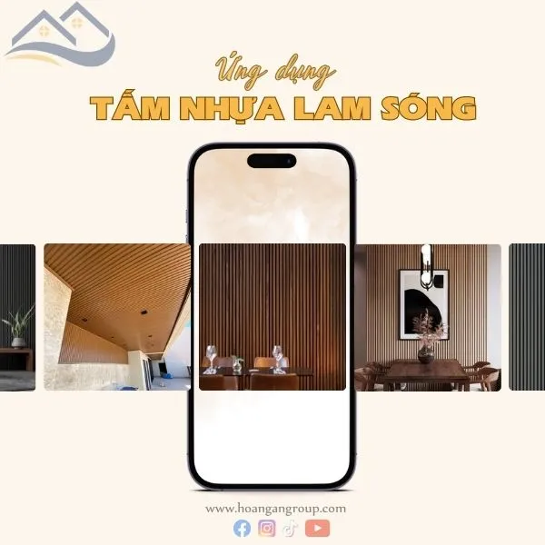 Ứng Dụng Của Tấm Nhựa Lam Sóng Giả Gỗ iWood