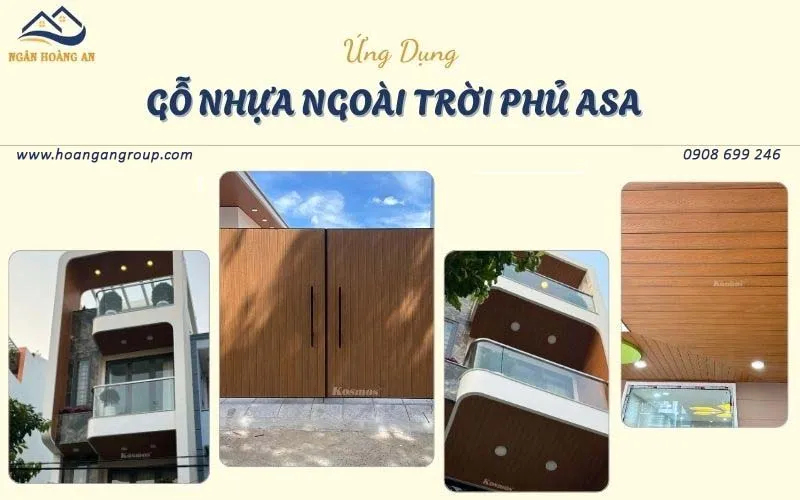 Tấm Ốp Gỗ Nhựa Ngoài Trời Hobi Wood Phủ ASA Mang Đến Vẻ Đẹp Sang Trọng Tấm Ốp Gỗ Nhựa Ngoài Trời Hobi Wood Phủ ASA Mang Đến Vẻ Đẹp Sang Trọng
