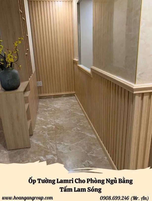 Ứng Dụng Ốp Tường Lamri Cho Phòng Ngủ