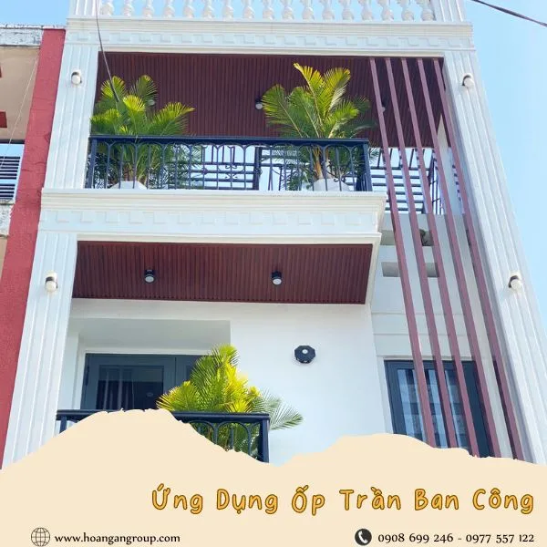 Ứng Dụng Tấm Nhựa Lam Sóng Ốp Ban Công Tại Phú Nhuận TPHCM