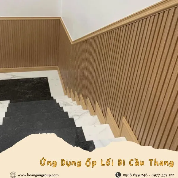 Ứng Dụng Tấm Nhựa Lam Sóng Lối Đi Cầu Thang Tại Quận 3 TPHCM