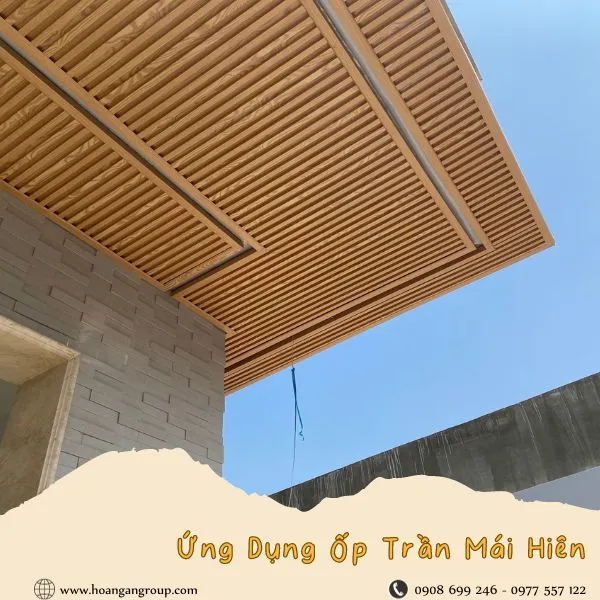 Tấm Nhựa Lam Sóng Ứng Dụng Ốp Trần Mái Hiên Tại Tân Bình TPHCM