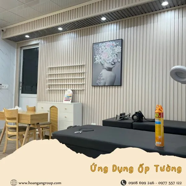 Tấm Nhựa Lam Sóng Ốp Tường Tại Quận 3 TPHCM