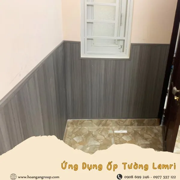 Tấm Ốp Nano Giả Gỗ, Giả Bê Tông Ứng Dụng Ốp Tường Lamri