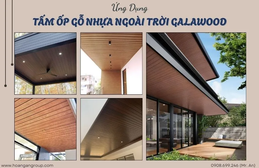 Ứng Dụng Tấm Ốp Gỗ Nhựa Ngoài Trời Galawood Ứng Dụng Tấm Ốp Gỗ Nhựa Ngoài Trời Galawood