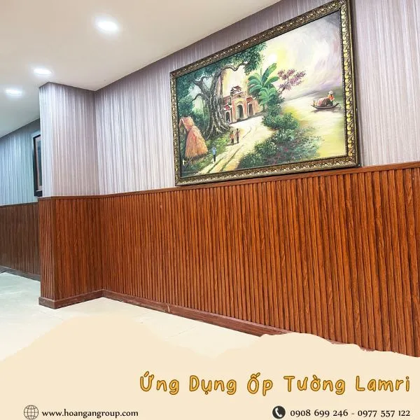 Ứng Dụng Tấm Ốp Tường Nhựa Lam Sóng Làm Lamri Tại Phú Nhuận TPHCM