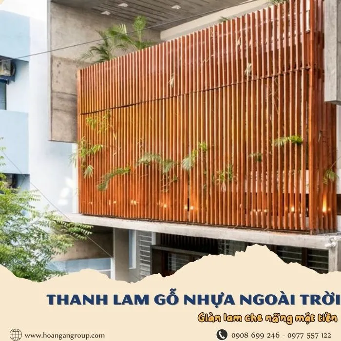 Thanh Lam Gỗ Nhựa Ứng Dụng Trang Trí Mặt Tiền Tại Bình Chánh TPHCM Thanh Lam Gỗ Nhựa Ứng Dụng Trang Trí Mặt Tiền Tại Bình Chánh TPHCM
