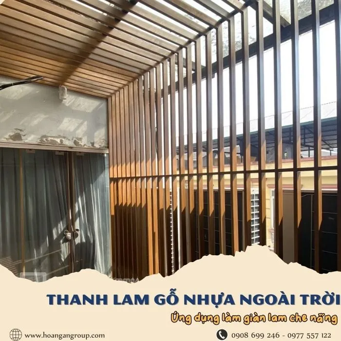 Thanh Lam Gỗ Nhựa Ứng Dụng Không Gian Mặt Tiền Nhà