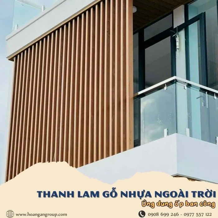 Thanh Lam Gỗ Nhựa Ứng Dụng Làm Sân Thượng, Ban Công 