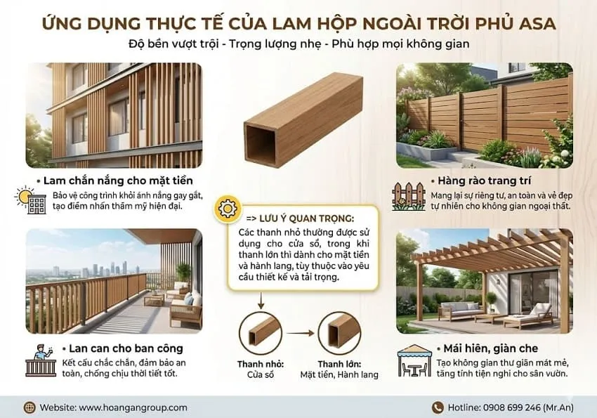 Ứng Dụng Thực Tế Của Lam Hộp Ngoài Trời Phủ ASA Ứng Dụng Thực Tế Của Lam Hộp Ngoài Trời Phủ ASA