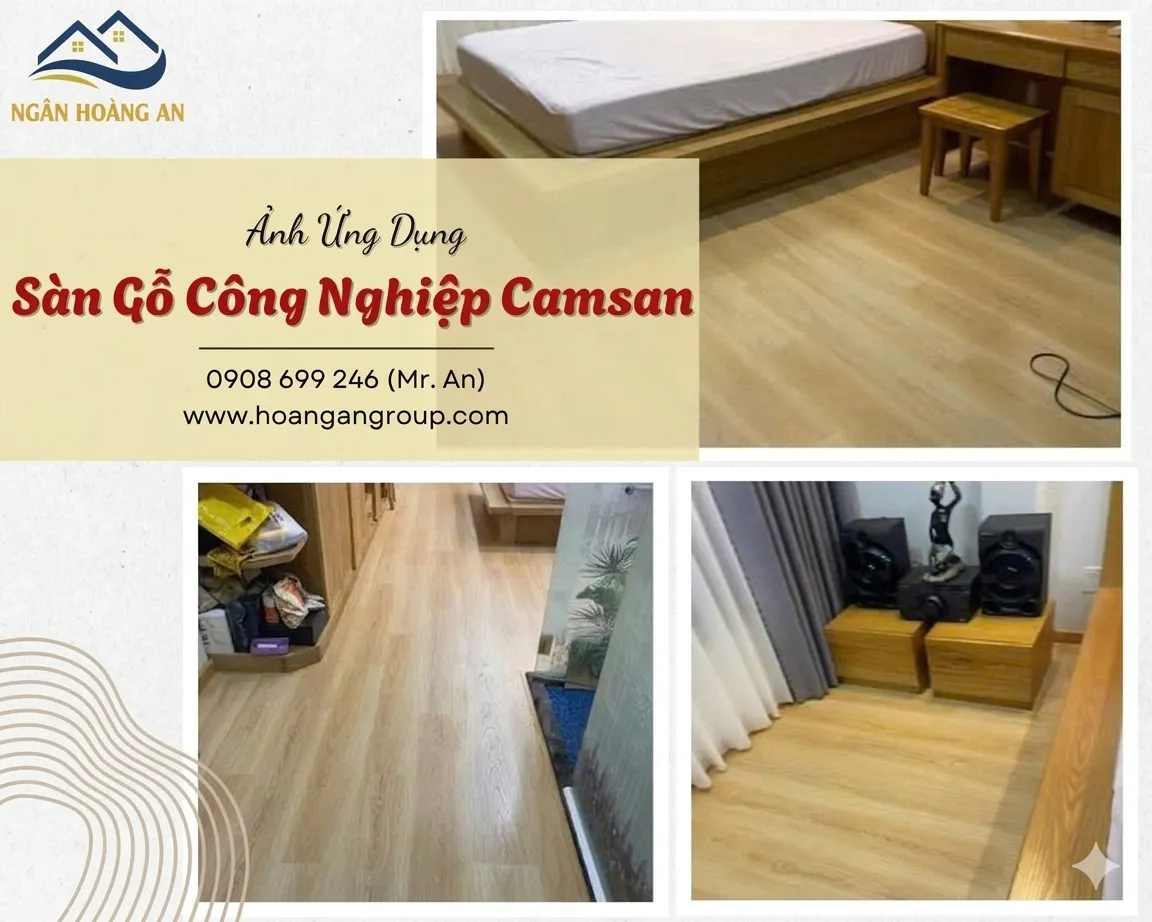 Ứng Dụng Thực Tế Của Sàn Gỗ Công Nghiệp Camsan FL-0625 8mm Ứng Dụng Thực Tế Của Sàn Gỗ Công Nghiệp Camsan FL-0625 8mm