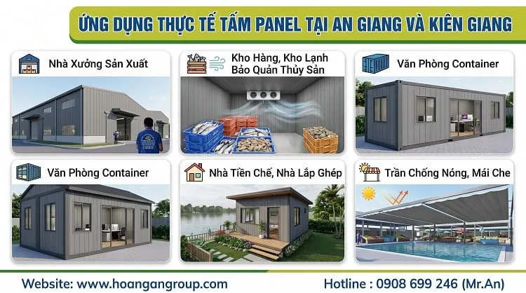 Ứng Dụng Thực Tế Tấm Panel Tại An Giang Và Kiên Giang Ứng Dụng Thực Tế Tấm Panel Tại An Giang Và Kiên Giang