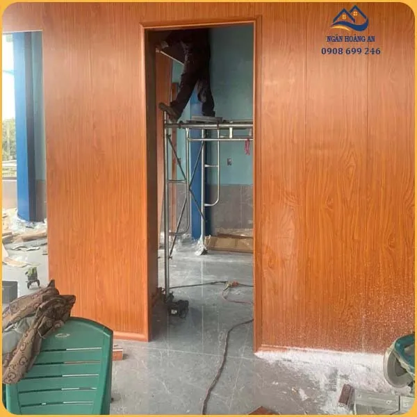 Tâm Ốp Vách Ngăn Phòng 2 Mặt Glotex Phân Chia Không Gian