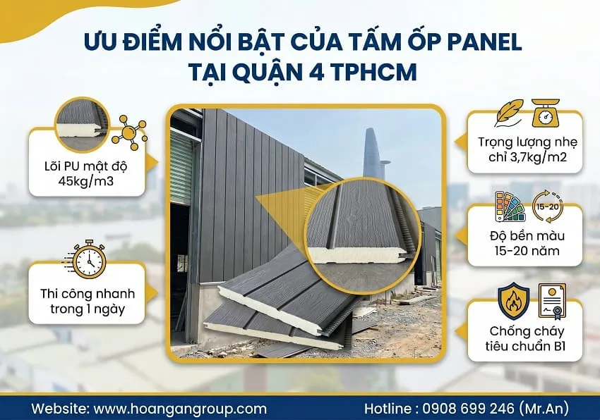 Ưu Điểm Nổi Bật Của Tấm Ốp Panel Tại Quận 4 TPHCM Ưu Điểm Nổi Bật Của Tấm Ốp Panel Tại Quận 4 TPHCM
